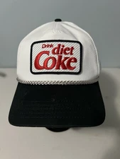 AMERICAN NEEDLE Diet Coke Roscoe Adjustable Snapback Baseball Hat (23008A-DCOKE-