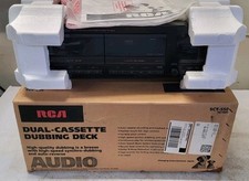 RCA SCT-550 Dual Cassette Dubbing Deck With Box Manual And A Story