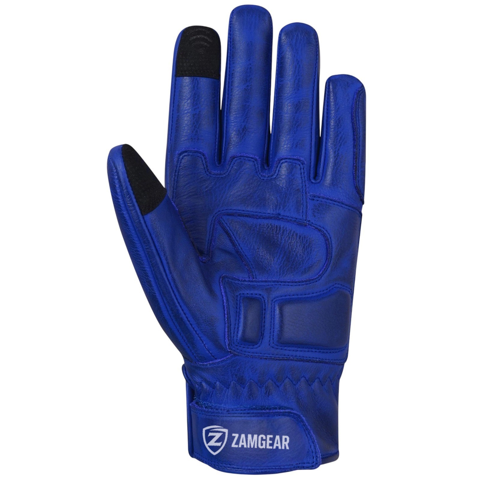 Riding Gloves Summer Motorcycle Leather Protective Touchscreen Biker ZAMGEAR