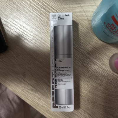 Peter Thomas Roth Un Wrinkle Eye Concentrate 1oz Hyaluronic Acid Vit A & E