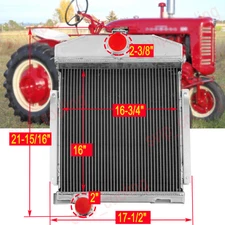 Fit International Farmall 140 140HV IH 140 Tractor Radiator 3-Row #369400R94