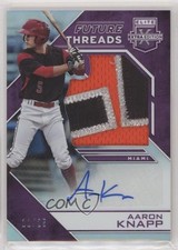 2016 Panini Elite Extra Edition Purple /25 Aaron Knapp #FTSA-AK Auto 0ko