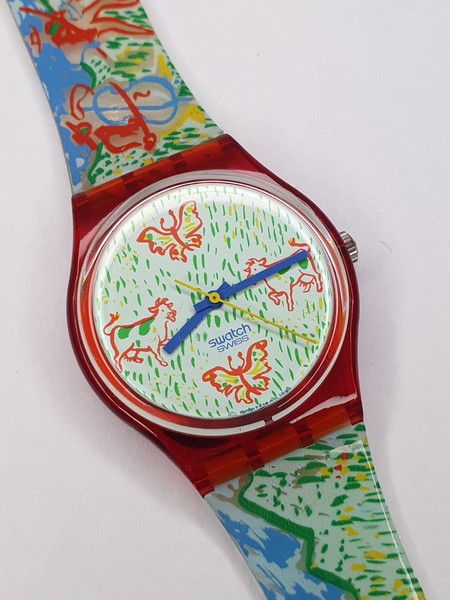 Swatch Alphorn GR120 - funktioniert - 34mm