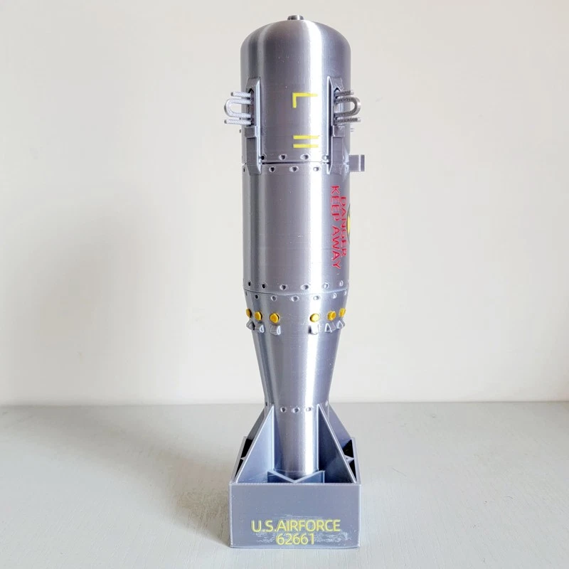 3D Printed 20cm 1:15 Military Model WWII USA "Little Boy" Atomic Bomb Collection - Image 3 of 4