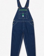 Vintage Liberty Men s Overalls 38x34 Blue Denim Workwear Button Fly