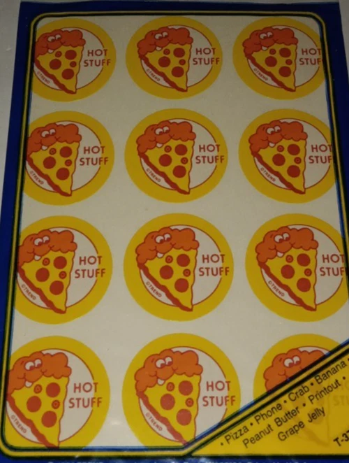 Vtg 1980s TREND New Old Stock Sealed 72 Scratch ‘n Sniff Stinky Stickers Variety - Image 2 of 4