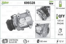699328 VALEO Kompressor, Klimaanlage für FORD