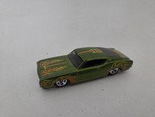 Hotwheels Green 69 Ford Torino Talladega With...