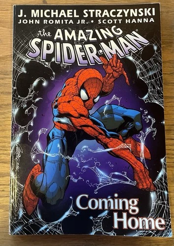 Marvel Comics The Amazing Spider-Man Coming Home Graphic Novel Modern Age