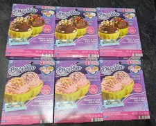 FREEZY BAKE by EASY BAKE Ice Cream Mix Lot 6 Strawberry Chocolate