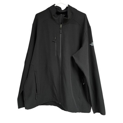 The North Face WindWall Softshell Full Zip Apex Bionic 3 Jacket Black Men's XXL