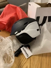 UVEX Comanche 2 EDT Ski & Snowboard Helmet, 51-55cm, White And Black