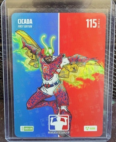 Cicada Glow Logo Bo Jackson Battle Arena Cade Cunningham Inspired. Logo-235