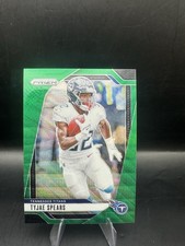 Tyjae Spears 2024 Panini Prizm #278 Green Wave Tennessee Titans Football Card