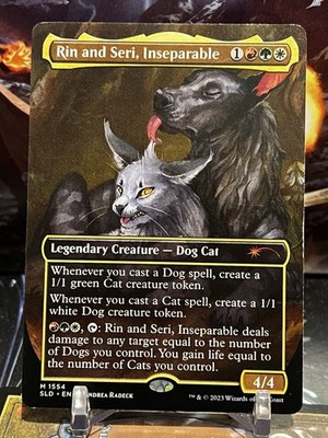 MTG | Rin and Seri, Inseparable (Thick Stock) NF [Secret Lair Cats