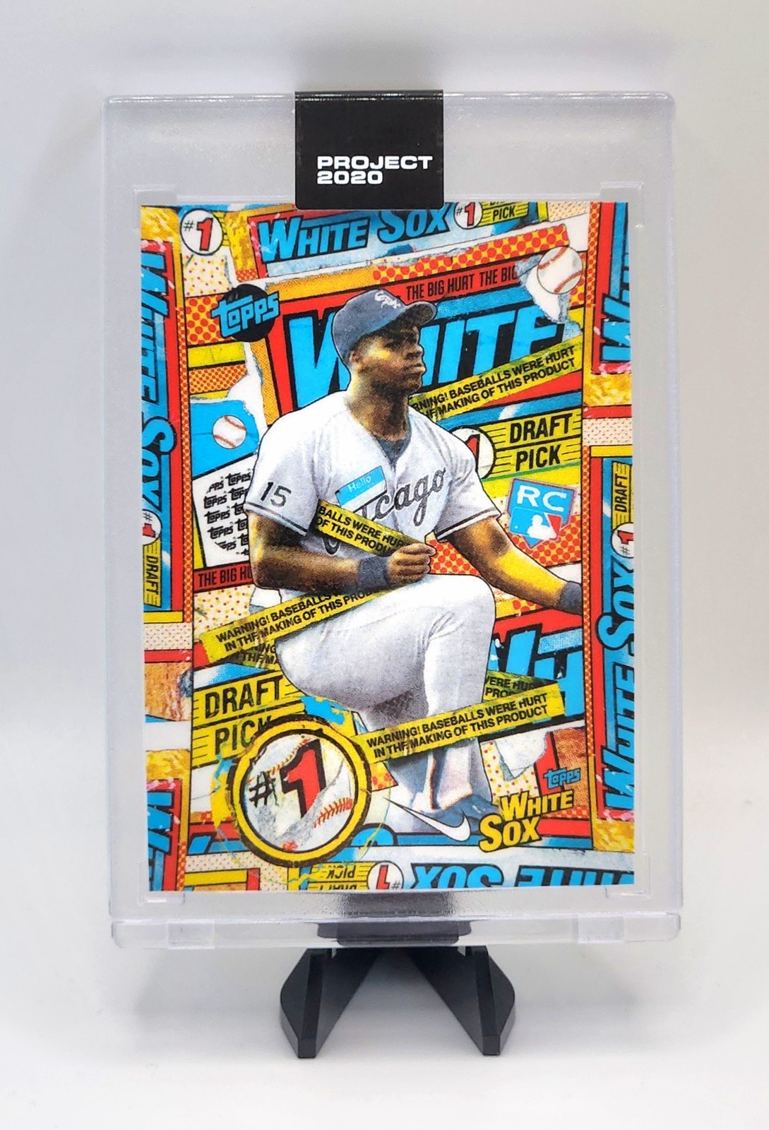 Frank Thomas Project 2020 by Tyson Beck 1990 Topps Rookie Card Design #160