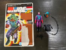 GIJOE 1988 Cobra Trooper TOXO-VIPER 100  Complete with Filecard GI JOE