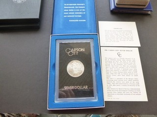 1884 CC Carson City Morgan Dollar Mint Nixon Release Mixed CC Never Circulated