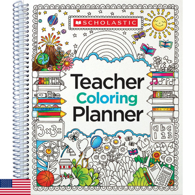 Teacher Coloring Planner