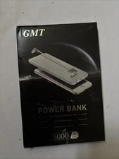 GMT 5,000 Mah Slim Pocket Fit Portable Phone External Battery