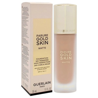 Guerlain Parure Gold Skin Matte Foundation - 3W Warm 1.1oz Brand NEW IN BOX
