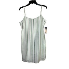 NWT Lulus Honey Sweet Vertical Striped Mini Dress Sleeveless Size M