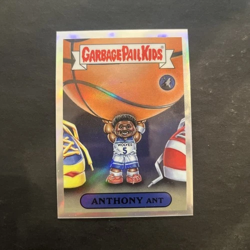 2026 Topps Bowman Anthony Edwards CASE HIT Garbage Pail Kids Card SSP!