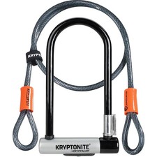 Kryptonite U-Lock Kryptolok with 120mm Cable