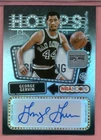 George Gervin 2025-26 Topps NBA Hoops Live Signatures Auto Spurs #HS-GG