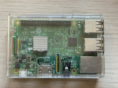 Raspberry Pi 3 Model B 1.2 w/ Clear Case