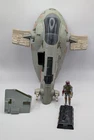 VTG Orig Star Wars 1981 Boba Fett’s Slave 1 One Ship With Han & Boba Fett Fig