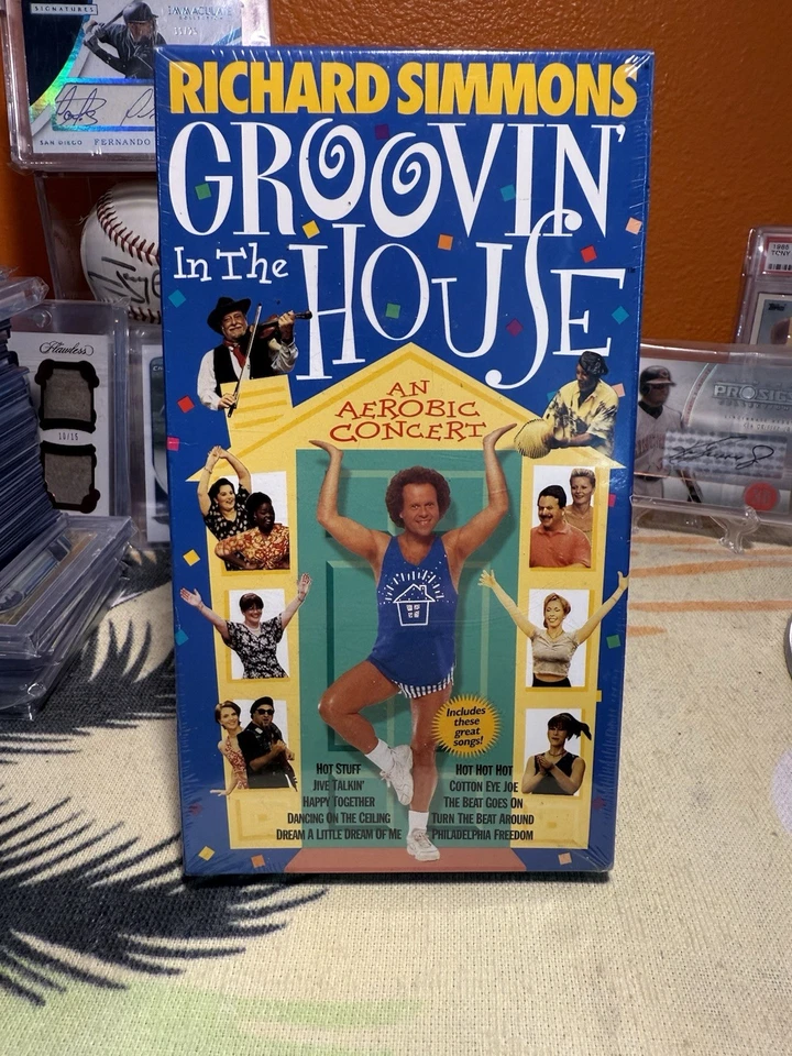 Richard Simmons Groovin’ In The House An Aerobic Concert 1998 New Sealed VHS - Image 2 of 4