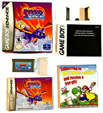 Spyro Season of Ice Gameboy Advance GBA **CiB** Very Clean * Game, Box, Manuals