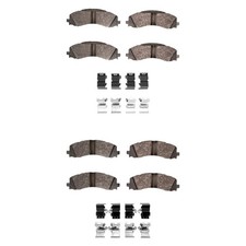 For Ram 2500 19-25 DFC 4000 HybriDynamic Hybrid Front & Rear Brake Pad Set