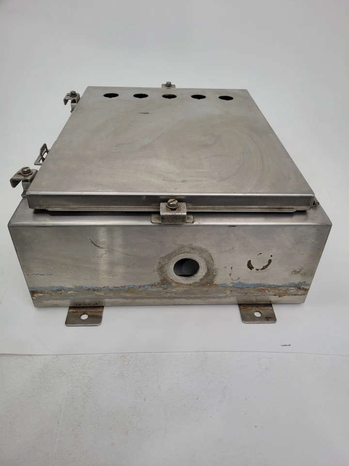 Caja de acero inoxidable Nema 4X Hoffman 22"x16"x8" - Opción al día siguiente Foto 4 de 4