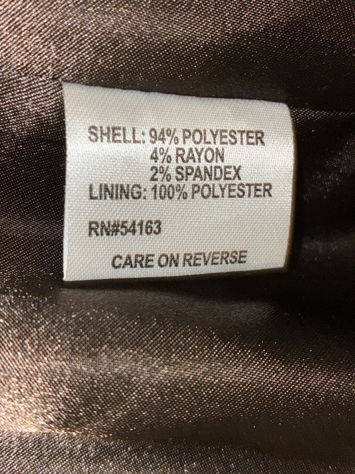 CALVIN KLEIN Beige Nude Solid Polyester Women Bel… - image 2