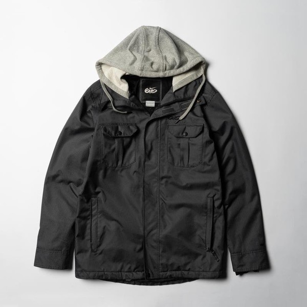 Men Nike Jacket Grey Polyester 38 / M / 46