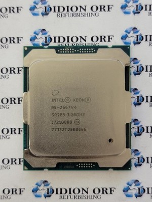 INTEL Xeon E5-2667V4 SR2P5 3.20 GHz 25 MB SmartCache 135 W Grade B SKU 22267
