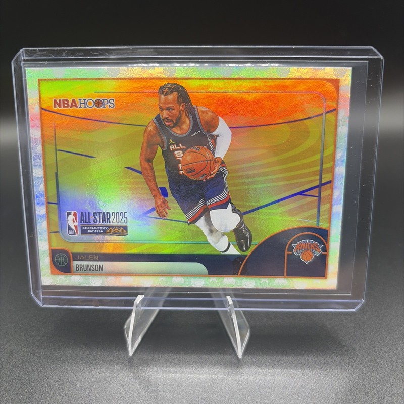 Topps NBA Hoops 2024-25 NBA All-Star 2025 Jalen Brunson Knicks #278 finals mvp