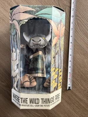 Where The Wild Things Are Mini Book And Bernard Doll Harper Festival 1992