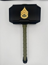 Military Staff Sergeant Themed Mjolnir Thor's Hammer