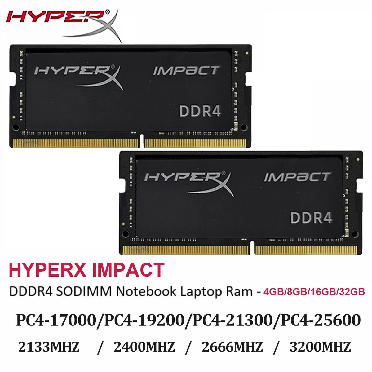 HyperX Computer PC4-21300 (DDR4-2666) Bus Speed Memory (RAM) for