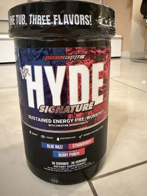 Pro Supps Mr Hyde Signature Pre Workout 36 Portionen Energy Focus Berry