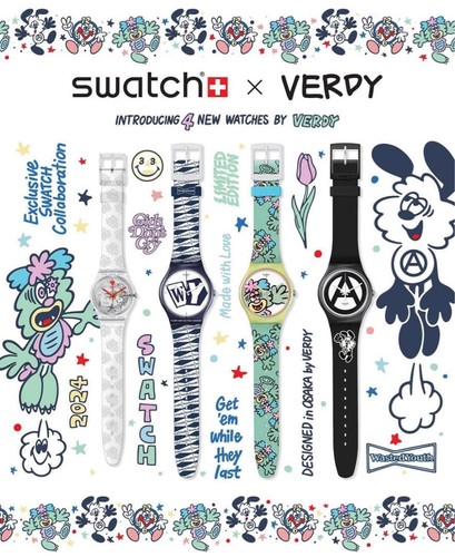 swatch×VERDY Collection VICK BY VERDY Swatch