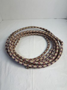 Vintage Cowboy Lariat Rope Western Ranch Lasso With Honda Knot Rodeo Rope