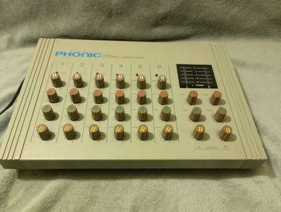 Phonic BKX8600 6 Kanal Stereo Mixer Mischpult