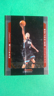 2004-05 Bowman Chrome Jason Williams Memphis Grizzlies #42