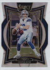 2024 Panini Select Concourse Silver Prizm Die-Cut Cooper Rush #22 19b1