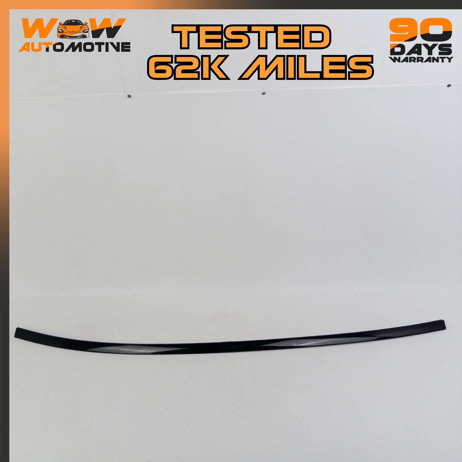 08-19 MASERATI GRANTURISMO S RIGHT UPPER ROOF DRIP RAIL DOOR MOLDING TRIM OEM