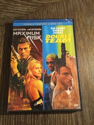 Maximum Risk/Double Team (DVD, 2-Disc Set) Jean-Claude Van Damme Dennis Rodman